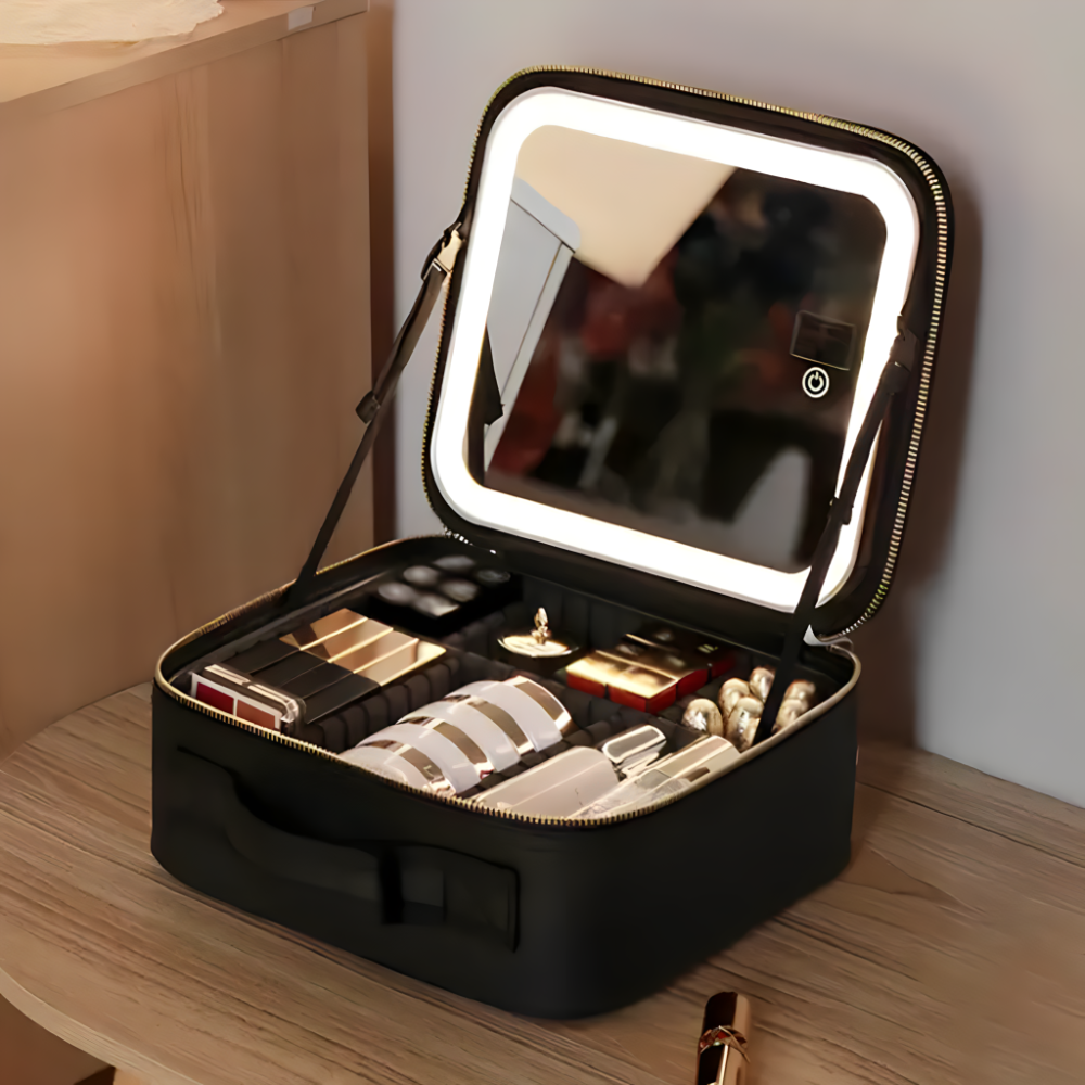 Τσάντα μακιγιάζ με φωτισμό LED