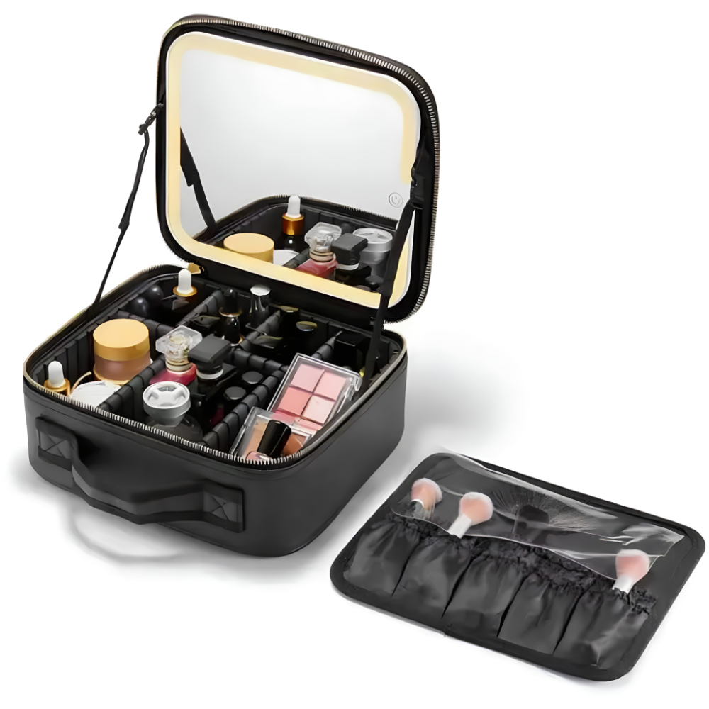 Τσάντα μακιγιάζ με φωτισμό LED