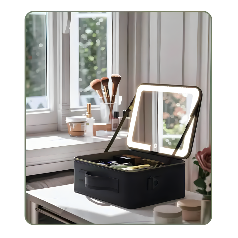 Τσάντα μακιγιάζ με φωτισμό LED