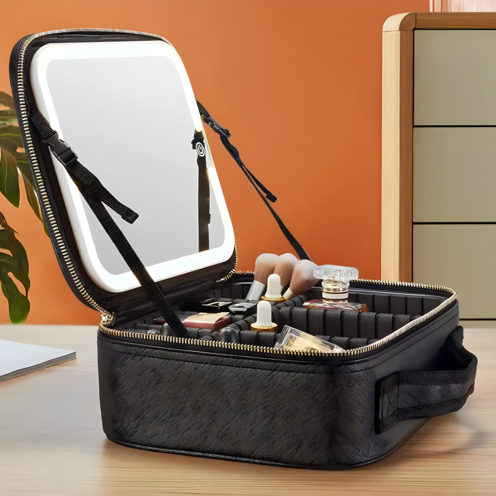 Τσάντα μακιγιάζ με φωτισμό LED