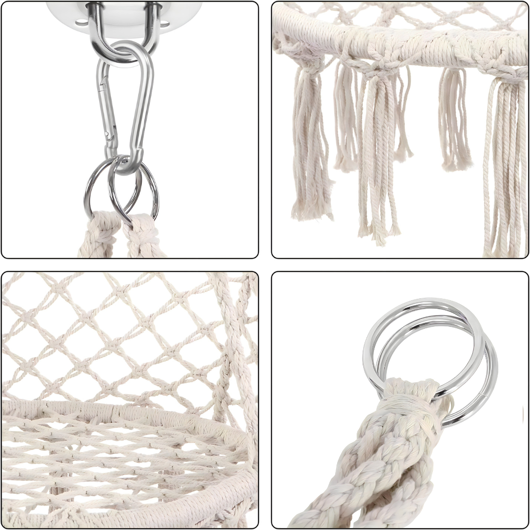 Μποέμ κρεμαστή πολυθρόνα-κούνια - Scrollnest GR