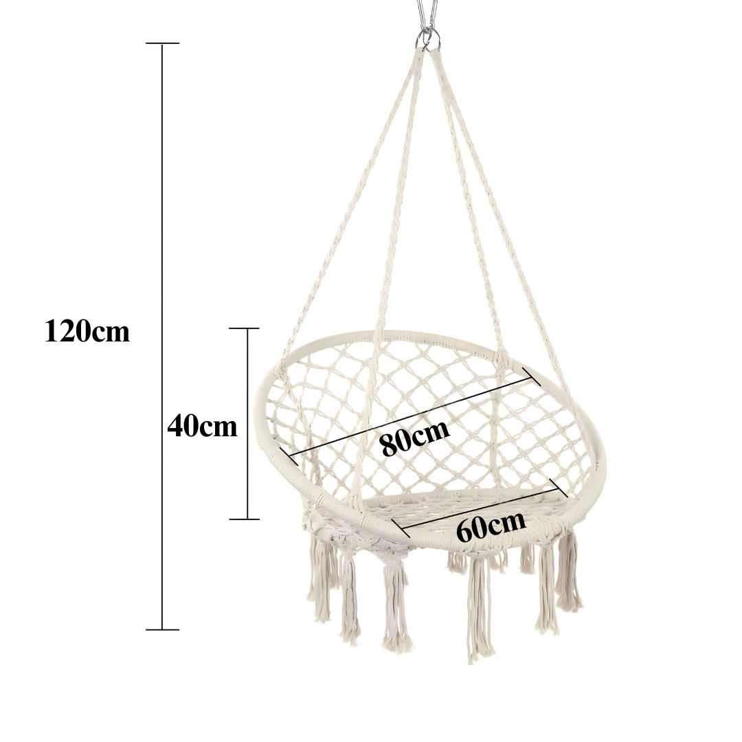 Μποέμ κρεμαστή πολυθρόνα-κούνια - Scrollnest GR