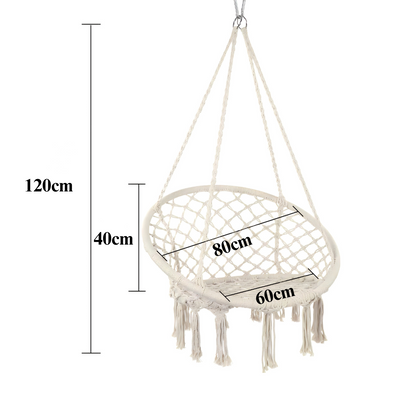 Μποέμ κρεμαστή πολυθρόνα-κούνια - Scrollnest GR
